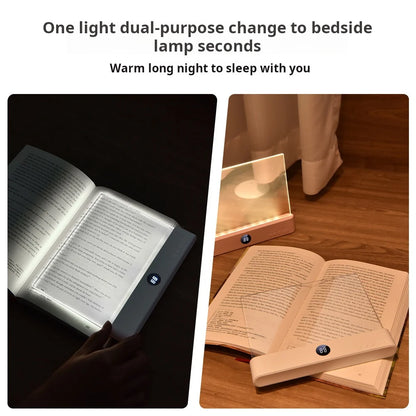 F17 Flat-Panel Reading Light — Soft LED Night Lamp for Bedside & Nighttime Reading