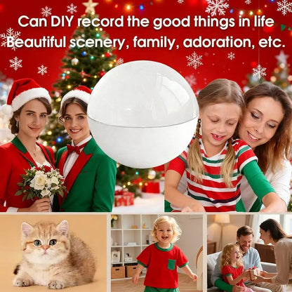 Personalized Crystal Memory Ball — Digital Photo & Video Display