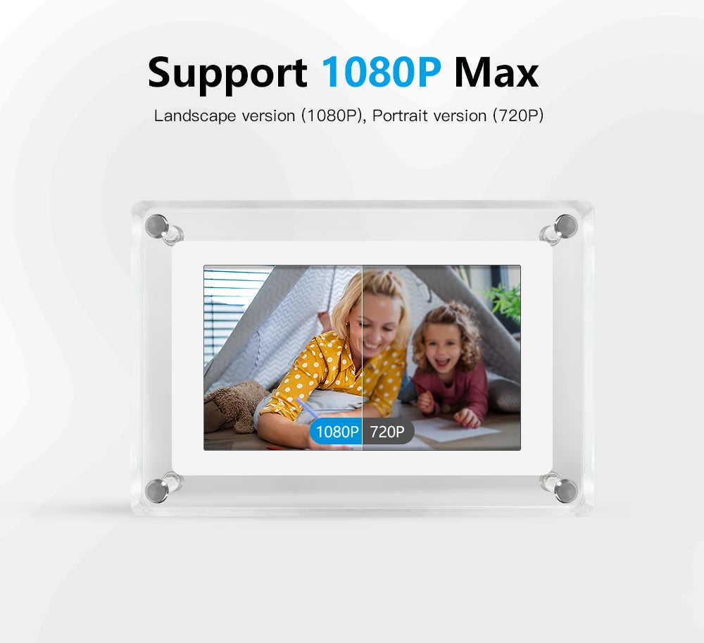 Acrylic Digital Photo Frame (5" IPS)