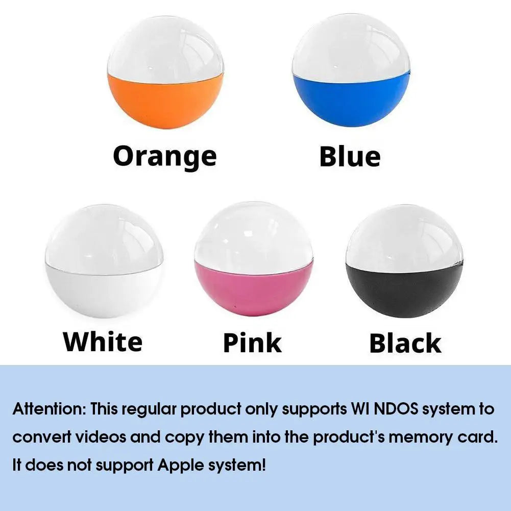 Personalized Crystal Memory Ball — Digital Photo & Video Display