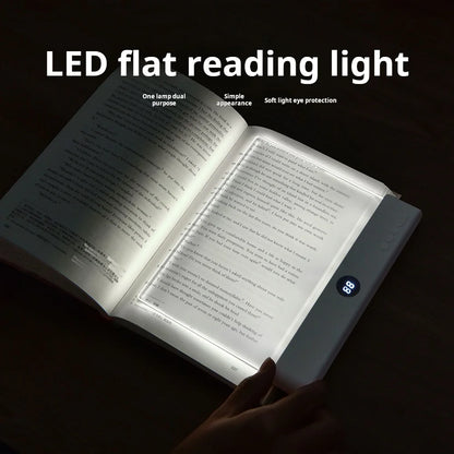 F17 Flat-Panel Reading Light — Soft LED Night Lamp for Bedside & Nighttime Reading