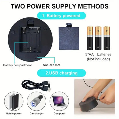 3D Bear Night Light — Cozy USB LED Lamp for Bedrooms, Décor & Gift Giving